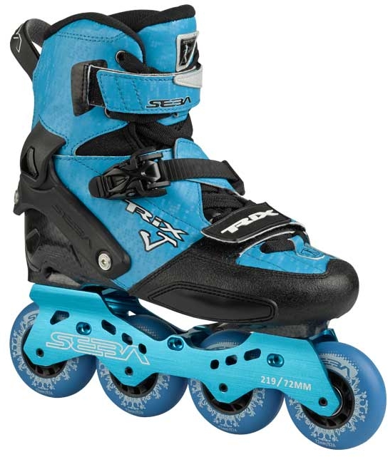 Seba trix jr deluxe blue slalom inline skate for ambitious kids